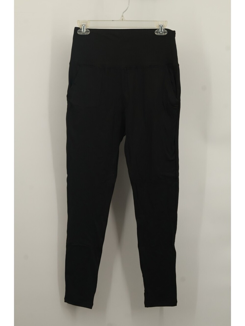 3 Pack Women Black High Waisted Yoga Leggings Stretch Pockets Activewear L-XL